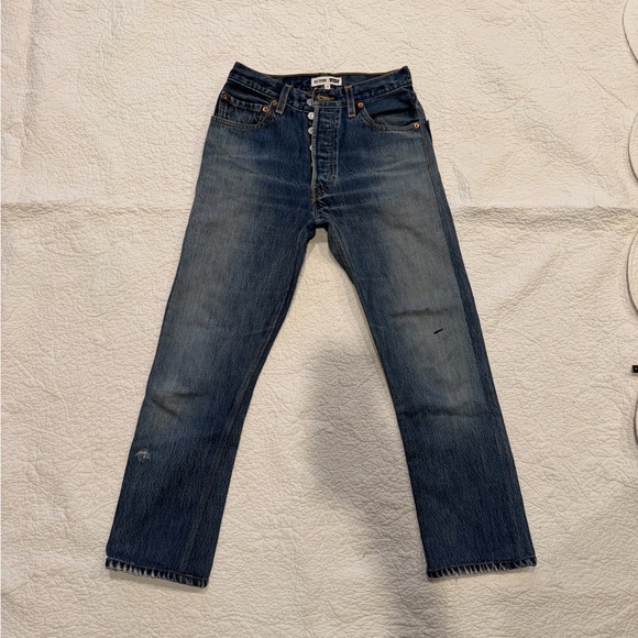 Re/Done Denim - Re/done Levi Sz 24 inseam 27"